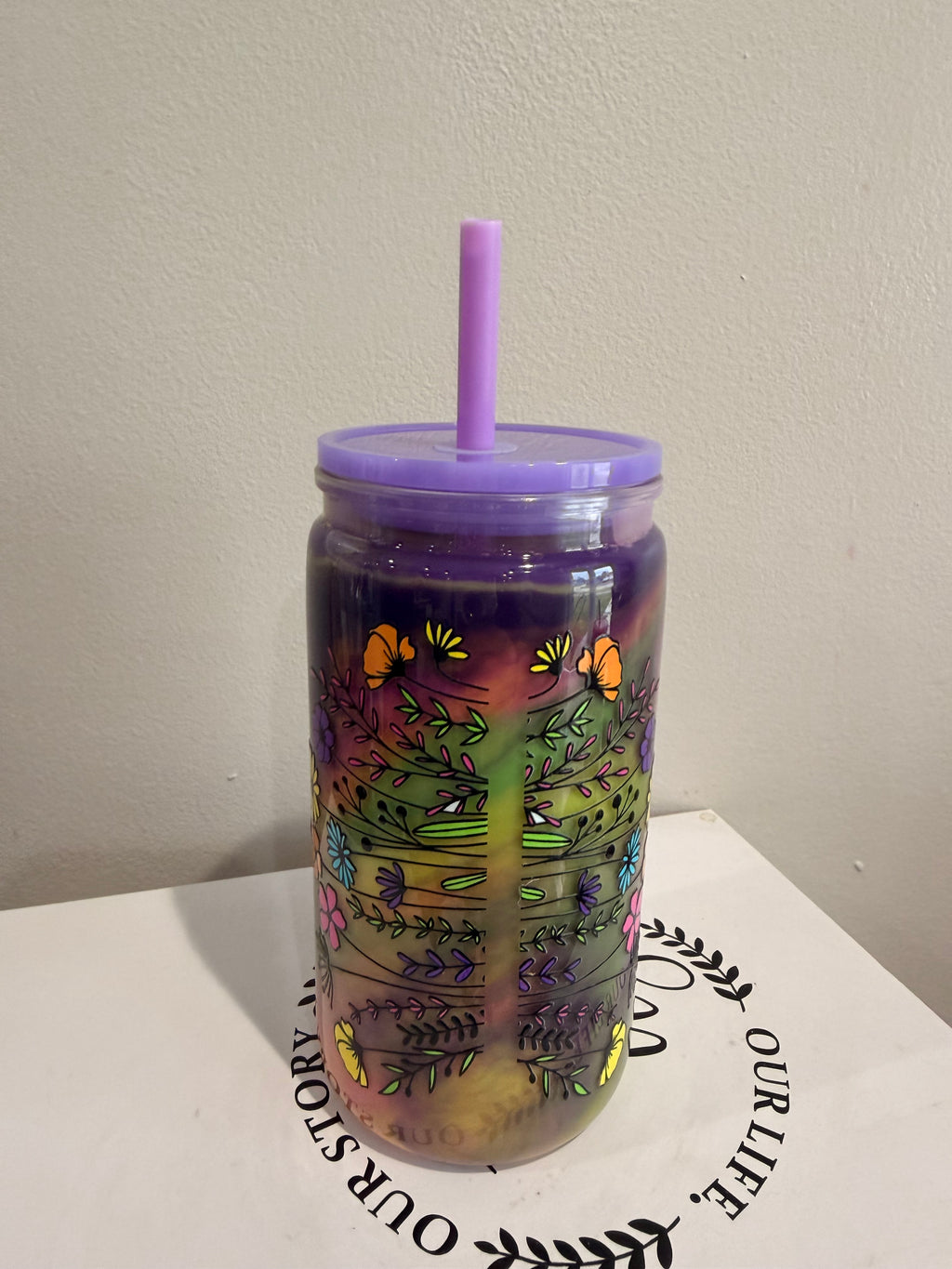 “Teacher Snow Globe Tumbler”